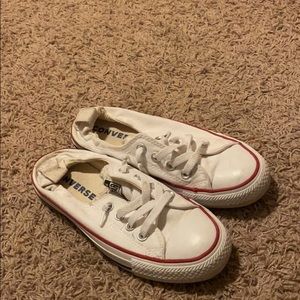 Classic white converse